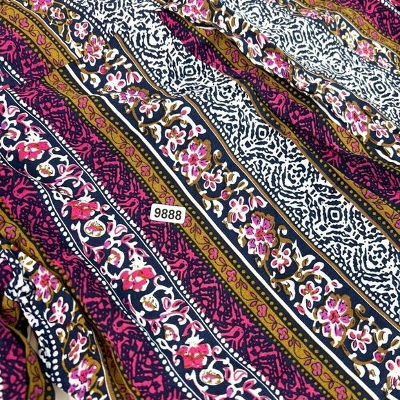 Natural Life Dress Womens Small Multi-Color Long-Sleeve Button-Front T-Shirt Dre - Picture 11 of 11